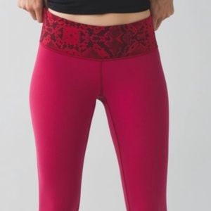 lululemon wunder under full length reversible leggings